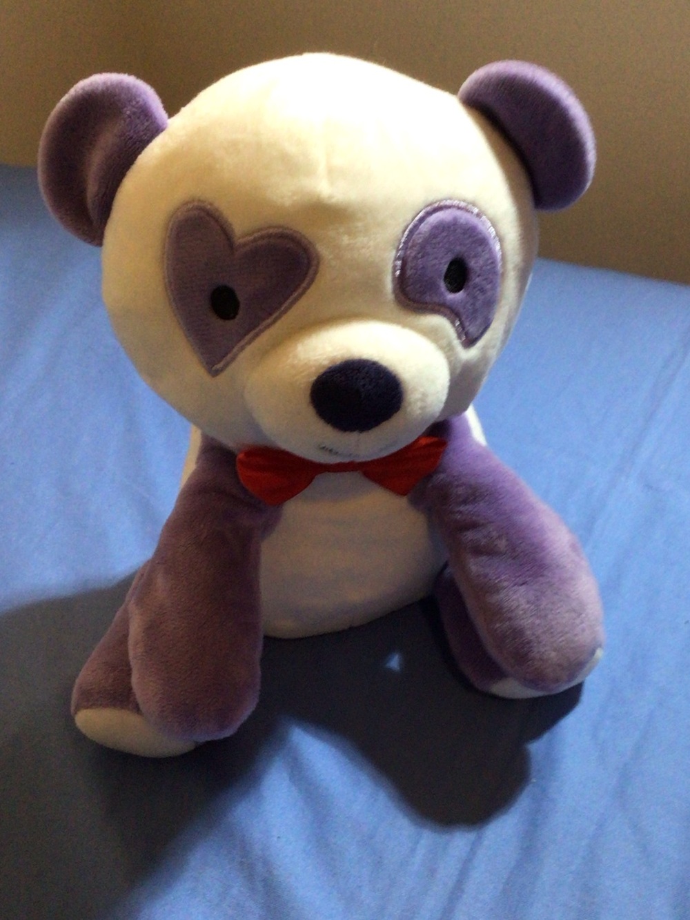 Hallmark Panda Bear Plush Heart Eye
